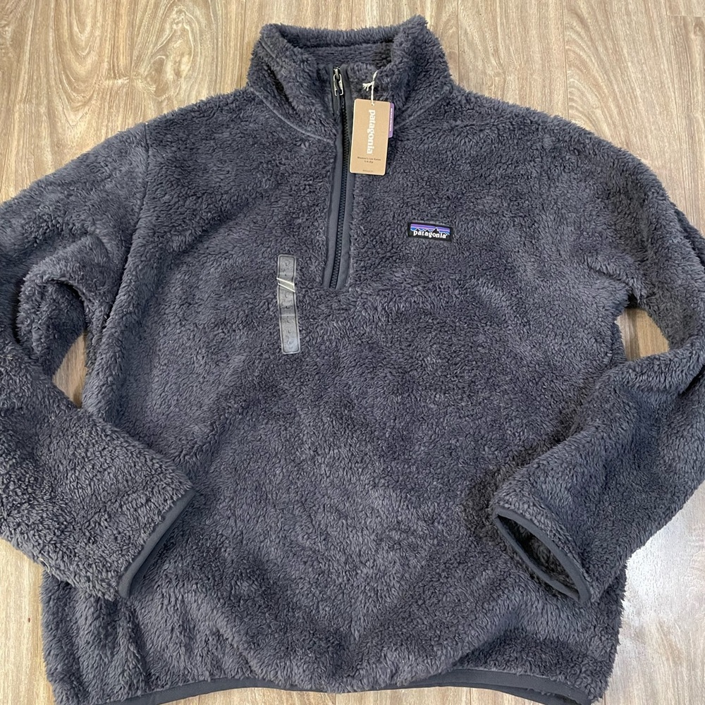 Patagonia Los Gatos 1/4 Zip Sherpa Pullover Jacket